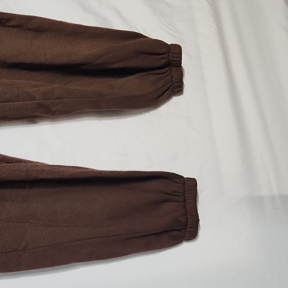 NWOT BOYS LIE JOSH GRUNFELD CHOCOLATE BROWN SWEATPANTS SMALL - Picture 7 of 8